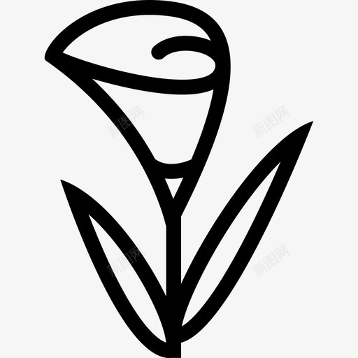 花生态学11线状图标svg_新图网 https://ixintu.com 生态学11 线状 花
