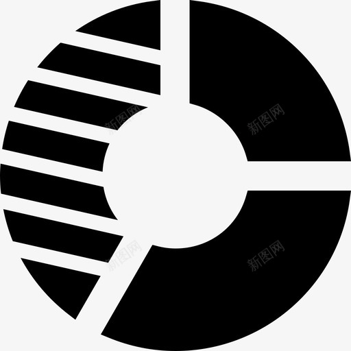 饼图网页开发填充图标svg_新图网 https://ixintu.com 填充 网页设计开发 饼图