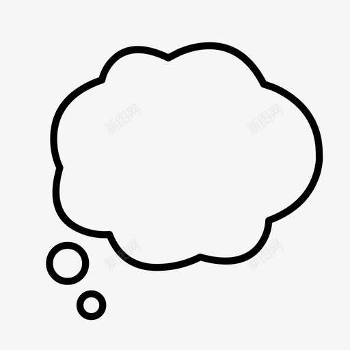 思维泡泡聊天泡泡交流图标svg_新图网 https://ixintu.com 交流 思维泡泡 留言 聊天泡泡 讲话 谈话