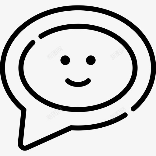 语音泡泡电子和网络元素集合4线性图标svg_新图网 https://ixintu.com 电子和网络元素集合4 线性 语音泡泡