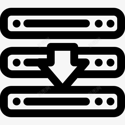 服务器设备8线路32px图标svg_新图网 https://ixintu.com 服务器 线路32px 设备8