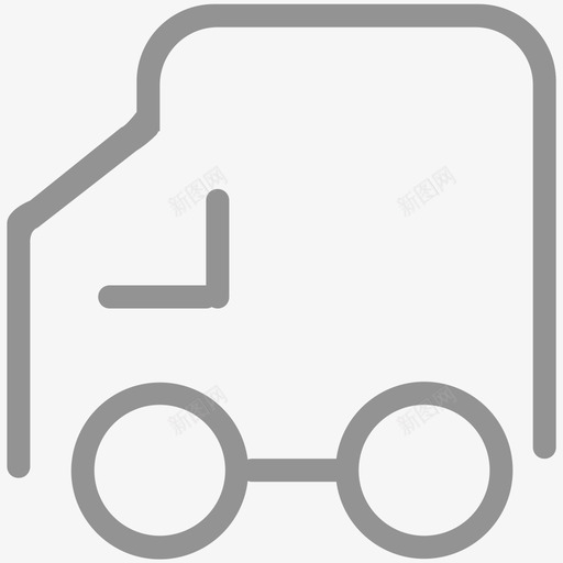 搜冷整车-01svg_新图网 https://ixintu.com 搜冷整车-01 填充 线性 扁平 手绘 精美 简约 单色 可爱 商务 圆润 方正