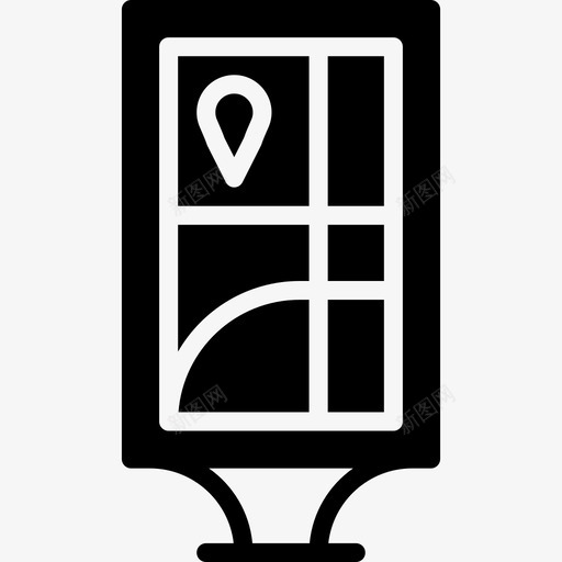 公告城市景观3填充图标svg_新图网 https://ixintu.com 公告 城市景观3 填充