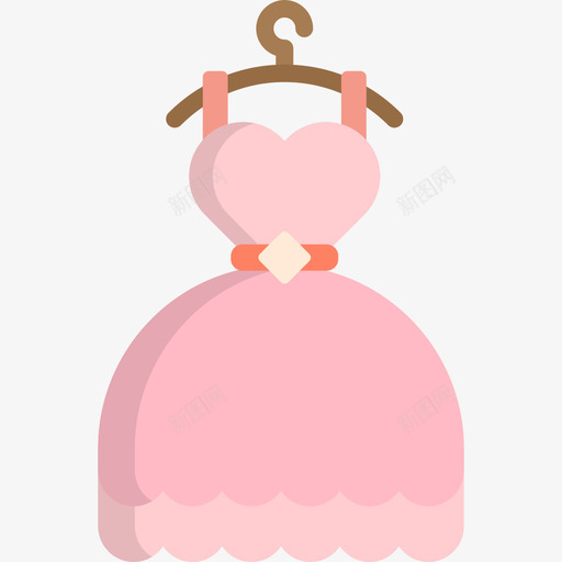 礼服情人节19平装图标svg_新图网 https://ixintu.com 平装 情人节19 礼服