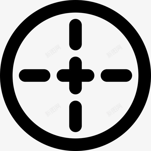 目标陆军徽章4轮廓图标svg_新图网 https://ixintu.com 目标 轮廓 陆军徽章4