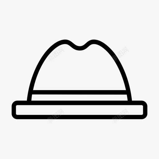 帽子头图标svg_新图网 https://ixintu.com 头 帽子