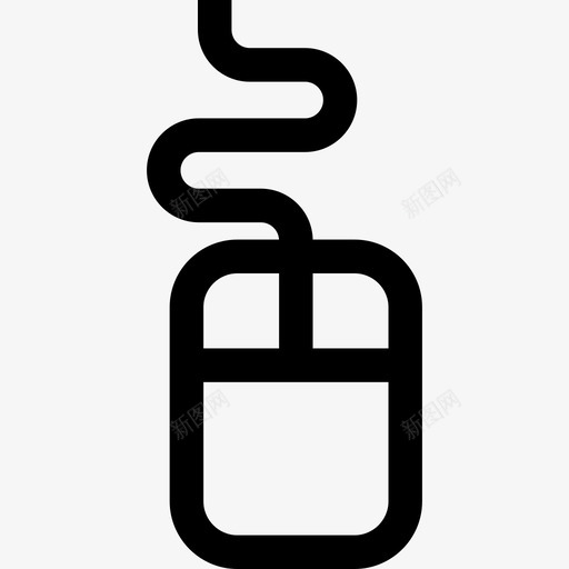 鼠标思维5线性图标svg_新图网 https://ixintu.com 线性 设计思维5 鼠标