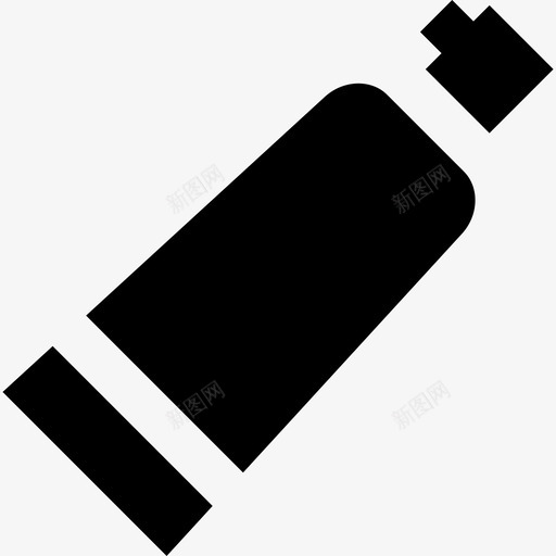 牙膏牙医和牙科护理2填充型图标svg_新图网 https://ixintu.com 填充型 牙医和牙科护理2 牙膏