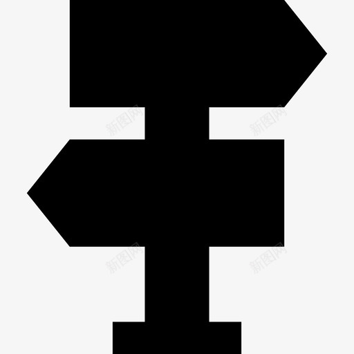 方向标志行程集合4已填充图标svg_新图网 https://ixintu.com 已填充 方向标志 行程集合4
