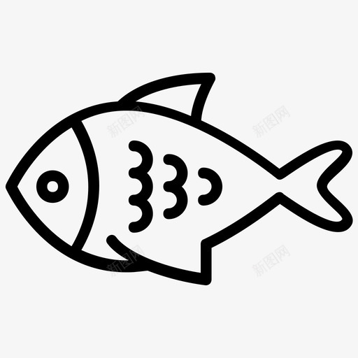 金鱼水族馆鱼淡水鱼图标svg_新图网 https://ixintu.com 奥兰达 水族馆鱼 海鲜 淡水鱼 琉球金鱼 章鱼字形图标 贝类 金鱼 龙虾