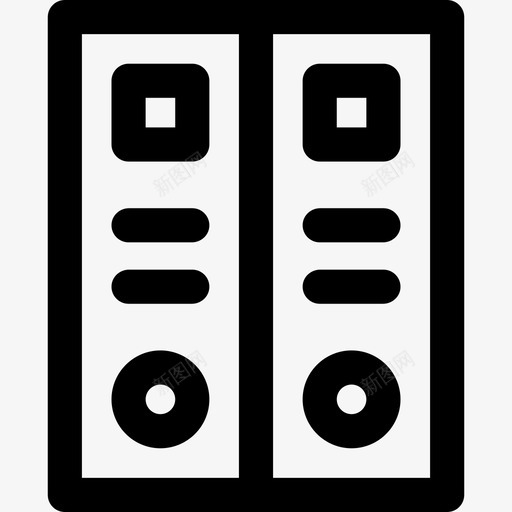 办公材料管理4线性图标svg_新图网 https://ixintu.com 办公材料 管理4 线性