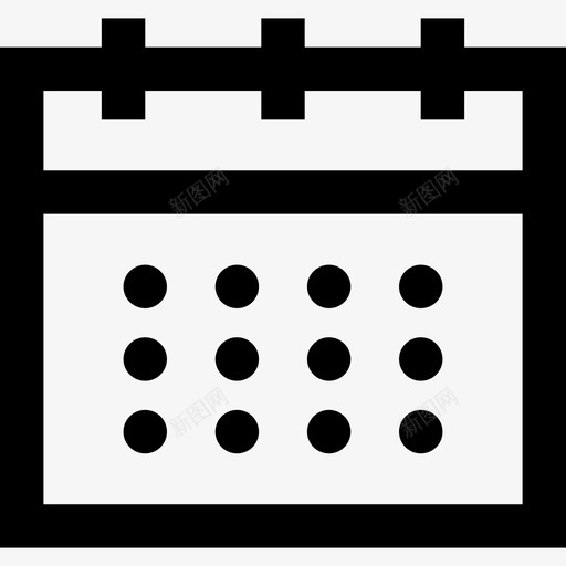 年度开发11线性图标svg_新图网 https://ixintu.com 年度 开发11 线性
