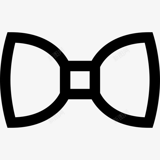 蝴蝶结圣诞节29直线型图标svg_新图网 https://ixintu.com 圣诞节29 直线型 蝴蝶结
