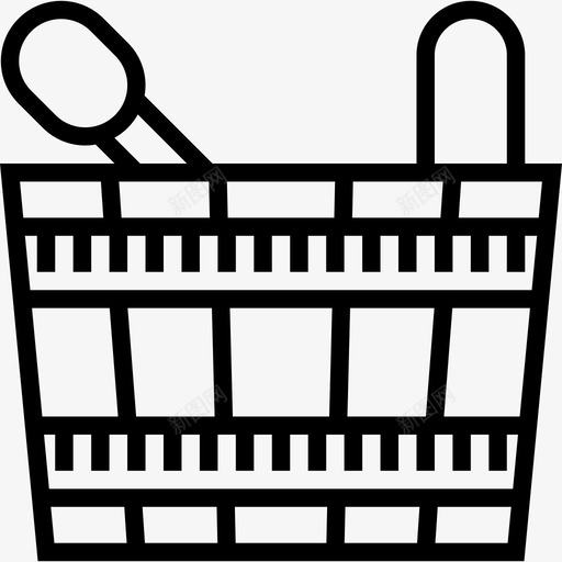 洗脸盆水疗设施线性图标svg_新图网 https://ixintu.com 水疗设施 洗脸盆 线性