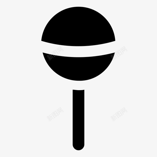 棒棒糖糖果棒糖果图标svg_新图网 https://ixintu.com 棒棒糖 烘焙产品字形图标 糖果 糖果棒