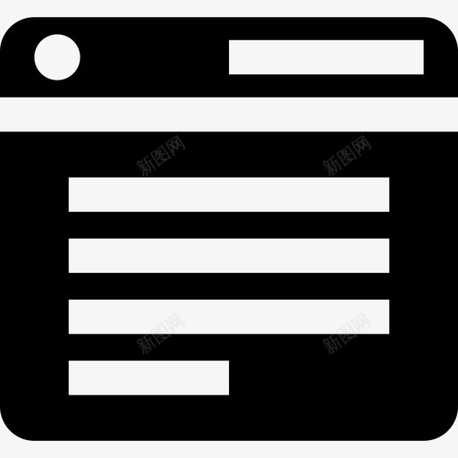 浏览器网页6填充图标svg_新图网 https://ixintu.com 填充 浏览器 网页设计6