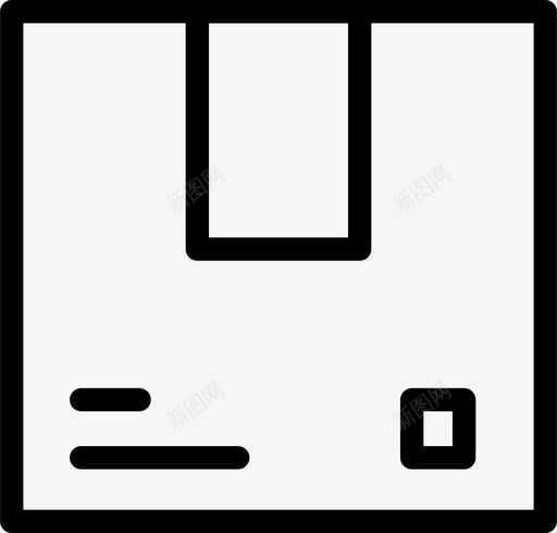 产品商务送货图标svg_新图网 https://ixintu.com 产品 商务 服务 细线图标集购物和商业 运输 送货