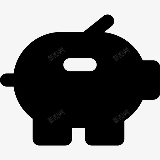 存钱罐业务17装满图标svg_新图网 https://ixintu.com 业务17 存钱罐 装满