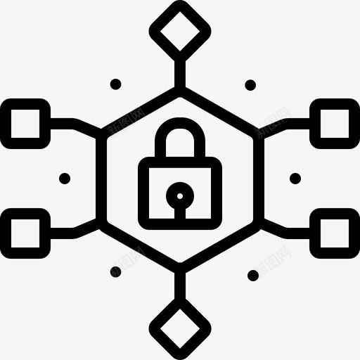 数据加密小工具技术图标svg_新图网 https://ixintu.com 小工具 技术 数据加密