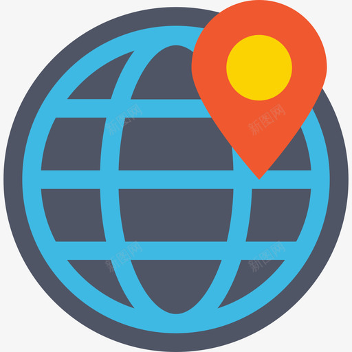 全球房地产27持平图标svg_新图网 https://ixintu.com 全球 房地产27 持平