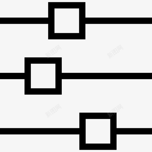 等级iosul5线性图标svg_新图网 https://ixintu.com iosul5 等级 线性