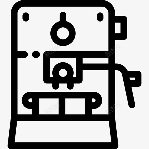 咖啡因小玩意6线性图标svg_新图网 https://ixintu.com 咖啡因 小玩意6 线性