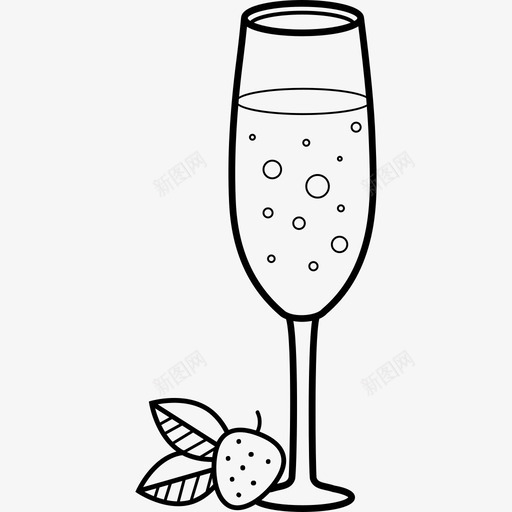 香槟酒吧手工酿造图标svg_新图网 https://ixintu.com 手工酿造 酒吧 香槟