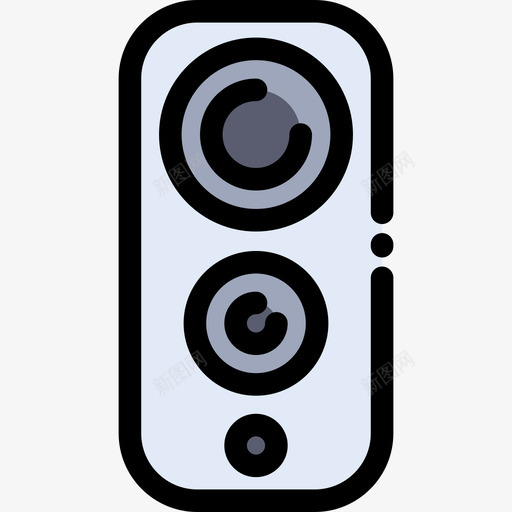 音量调节小工具7线性颜色图标svg_新图网 https://ixintu.com 小工具7 线性颜色 音量调节