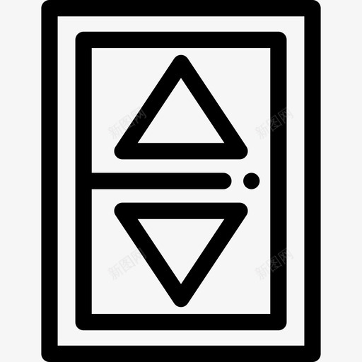盲文酒店3线性图标svg_新图网 https://ixintu.com 盲文 线性 酒店3