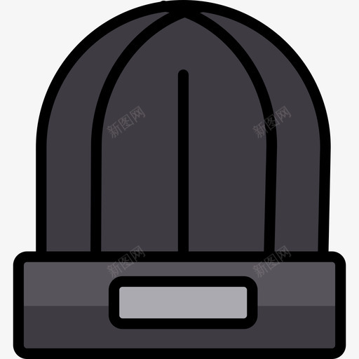冬帽衣服11线颜色图标svg_新图网 https://ixintu.com 冬帽 线颜色 衣服11