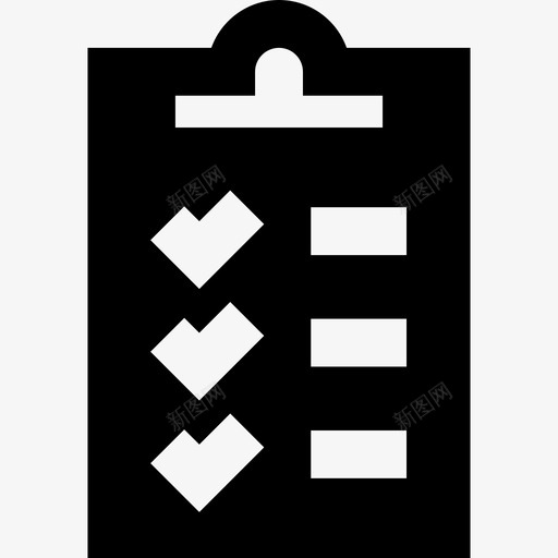 列表工作效率7已填充图标svg_新图网 https://ixintu.com 列表 工作效率7 已填充