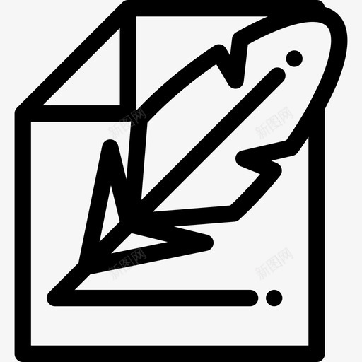套筒作画工具5线状图标svg_新图网 https://ixintu.com 作画工具5 套筒 线状