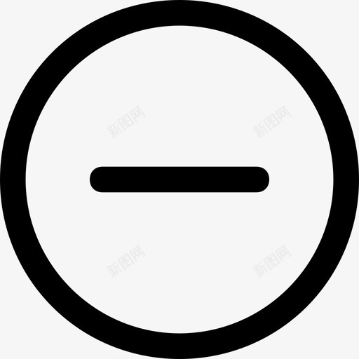 减删网图标svg_新图网 https://ixintu.com 减 删 网