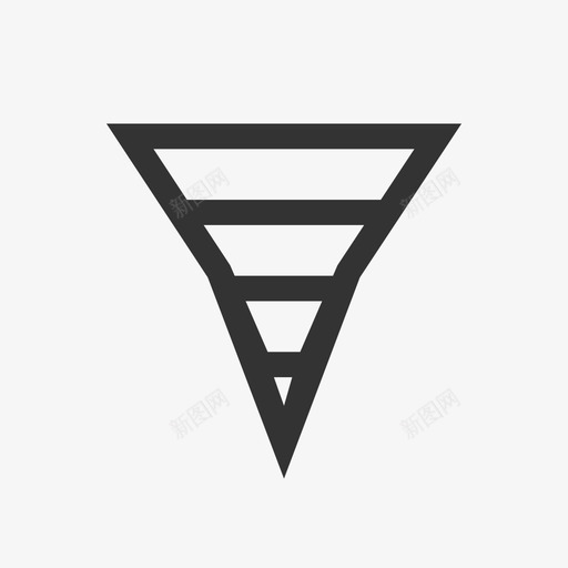 漏斗图svg_新图网 https://ixintu.com 漏斗图