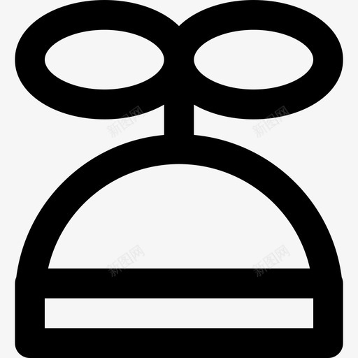 帽子20岁宝宝轮廓图标svg_新图网 https://ixintu.com 20岁宝宝 帽子 轮廓