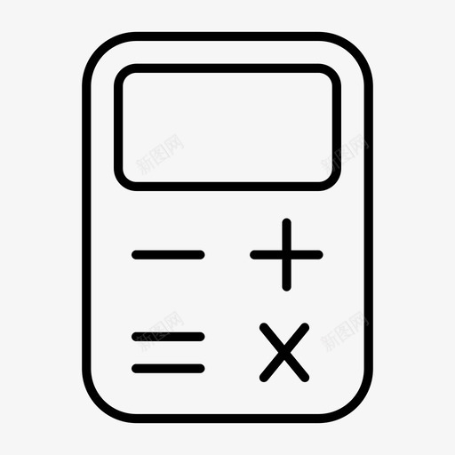 计算器阅卷数学图标svg_新图网 https://ixintu.com 数学 更多 符号 计算器 阅卷