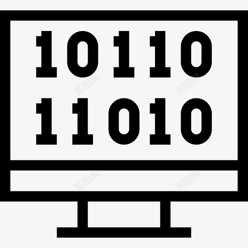 云计算网页开发2线性图标svg_新图网 https://ixintu.com 云计算 线性 网页设计开发2