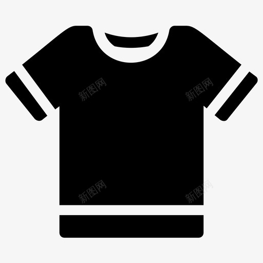 运动衫服装休闲衬衫图标svg_新图网 https://ixintu.com 休闲衬衫 服装 足球和足球符号图标 运动衫 运动装