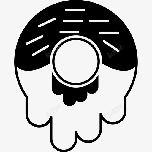 甜甜圈糖果纸杯蛋糕图标svg_新图网 https://ixintu.com 甜点 甜甜圈 糖果 纸杯蛋糕