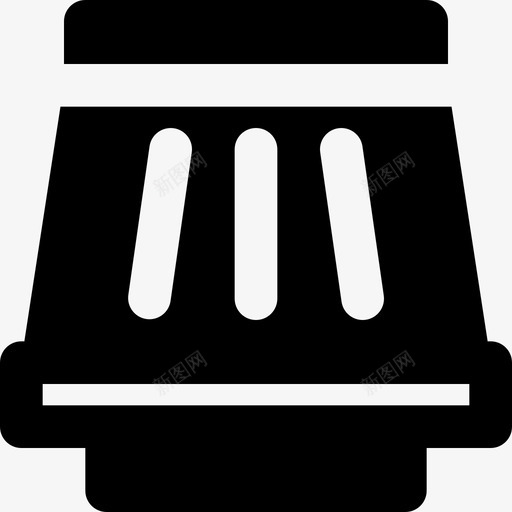涡轮汽车零件实心图标svg_新图网 https://ixintu.com 汽车零件实心 涡轮