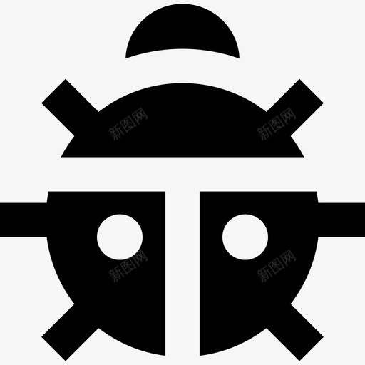 瓢虫生态学21填充图标svg_新图网 https://ixintu.com 填充 瓢虫 生态学21