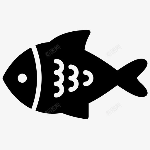 金鱼水族馆鱼淡水鱼图标svg_新图网 https://ixintu.com 奥兰达 水族馆鱼 海鲜 淡水鱼 琉球金鱼 章鱼字形图标 贝类 金鱼 龙虾