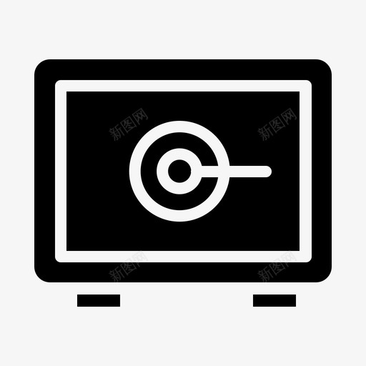 保险箱电器家用电器图标svg_新图网 https://ixintu.com 保险库 保险箱 家用电器 电器