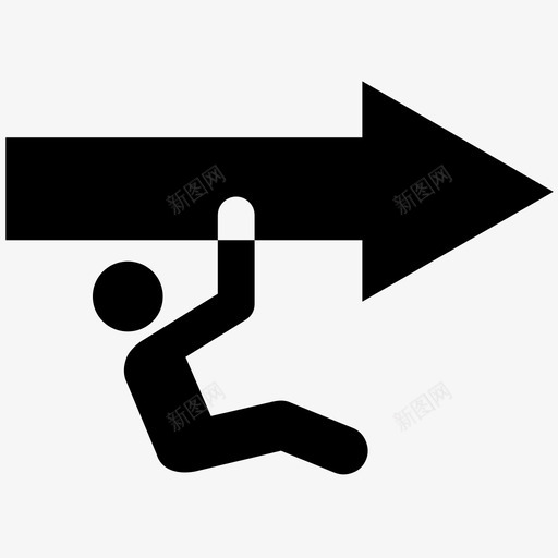 追随者箭头信徒图标svg_新图网 https://ixintu.com 信徒 支持者 社交媒体 箭头 粉丝 追随者