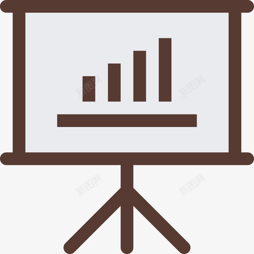 统计办公室图标2颜色svg_新图网 https://ixintu.com 办公室图标2 统计 颜色