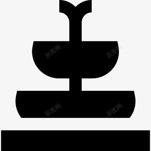 喷泉泉水3充满图标svg_新图网 https://ixintu.com 充满 喷泉 泉水3