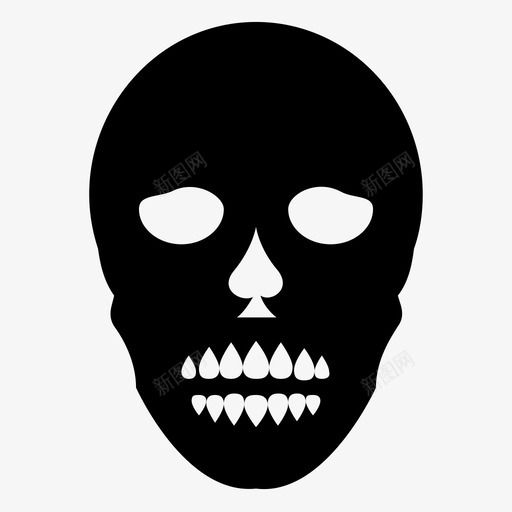 头骨人类头骨头骨纹身图标svg_新图网 https://ixintu.com 人类头骨 头骨 头骨纹身 头骨纹身立体图标 纹身艺术