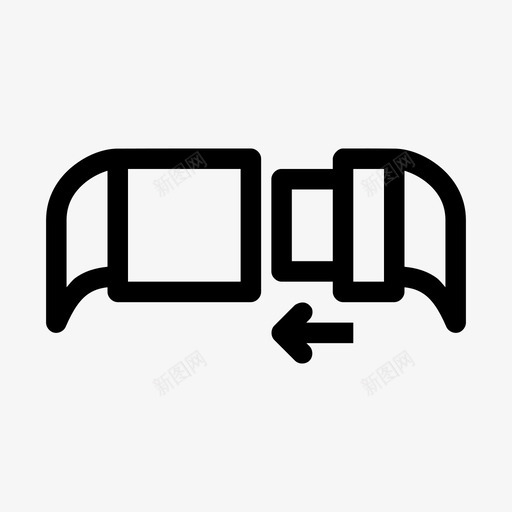 安全带汽车座椅图标svg_新图网 https://ixintu.com 安全 安全带 座椅 汽车 车辆