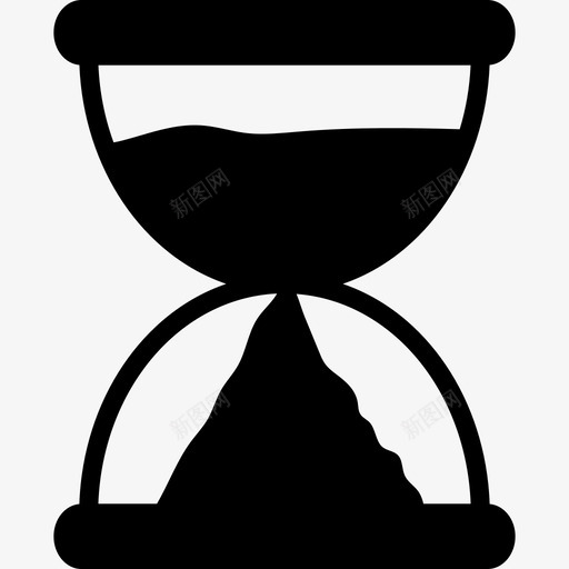 沙漏业务31填充图标svg_新图网 https://ixintu.com 业务31 填充 沙漏