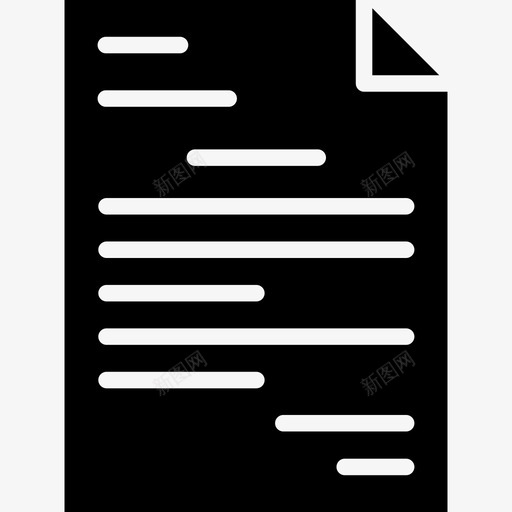 文档业务31填充图标svg_新图网 https://ixintu.com 业务31 填充 文档
